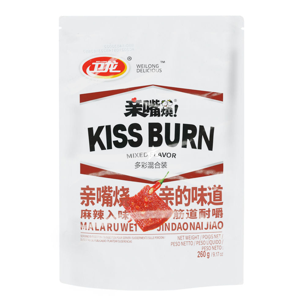WL Kiss Burn Mixed Flavor 卫龙 亲嘴烧 多彩混合 260g	06/16/2026