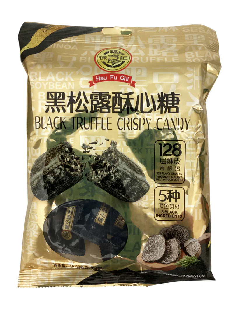HSU FU CHI Black Truffle Crispy Candy 徐福记 黑松露酥心糖 308g	06/20/2026