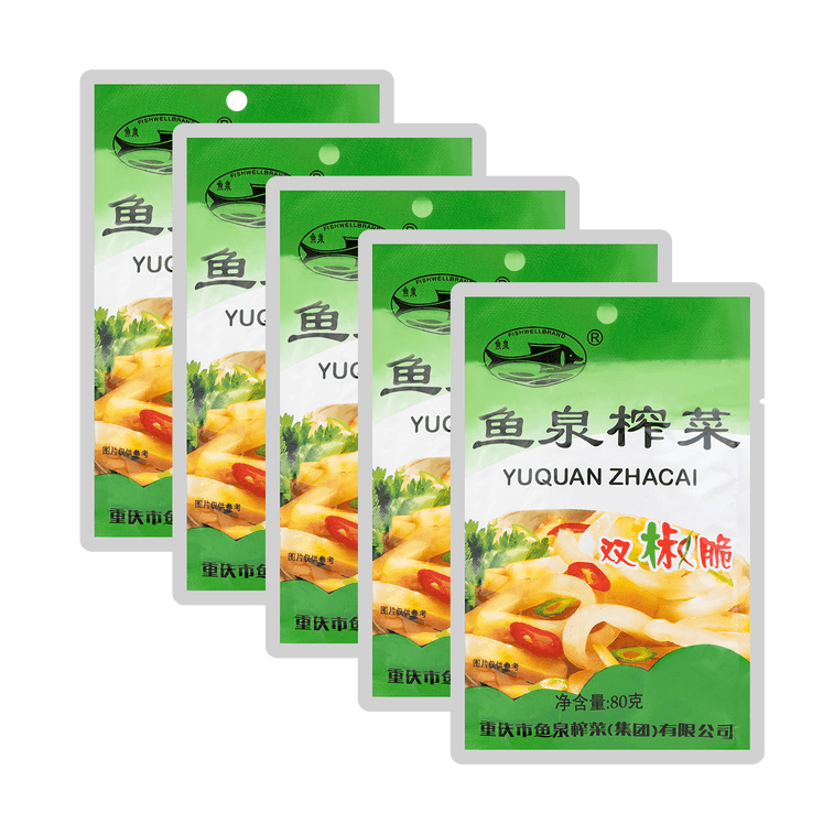 魚泉牌雙椒脆榨菜80g 07/21