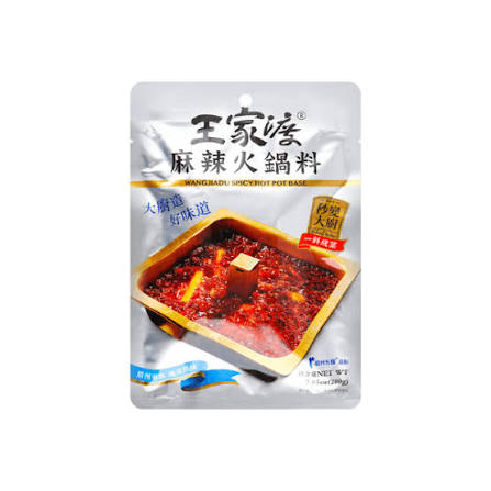 WJD Spicy Hot Pot Base 王家渡 麻辣火锅 200g 200g    2026-09-18